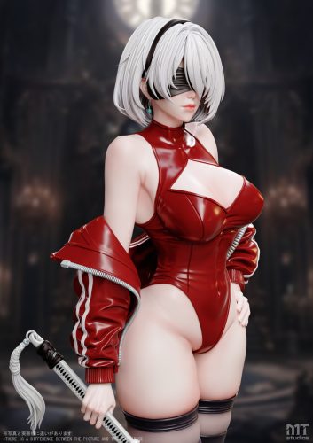 【Pre-order】MT Studio 1/6 Scale 2B in Bodysuit Resin Statue