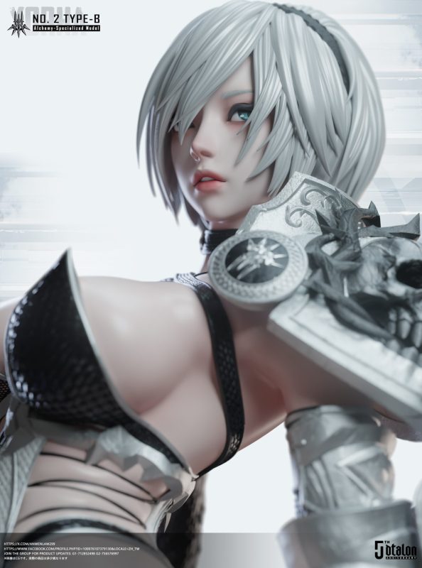 【Pre-order】Dtalon Studio 1/4 Scale 2B Resin Statue