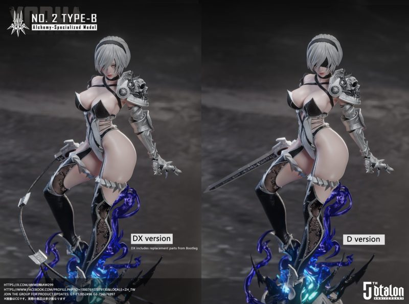 【Pre-order】Dtalon Studio 1/4 Scale 2B Resin Statue