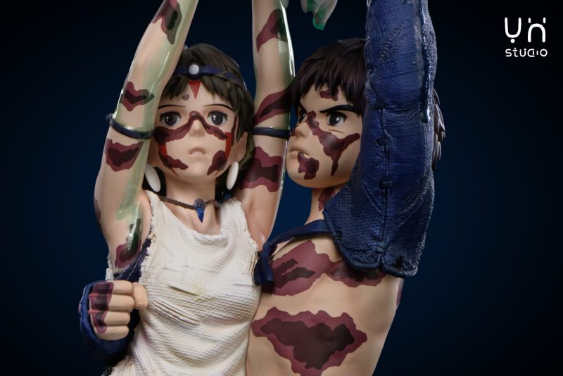 【Pre-order】YH Studio Princess Mononoke San and Ashitaka Resin Statue