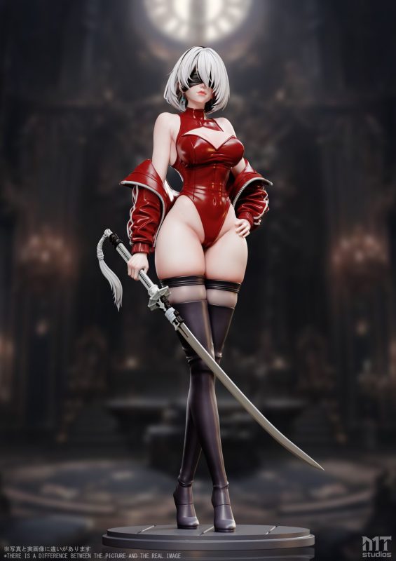 【Pre-order】MT Studio 1/6 Scale 2B in Bodysuit Resin Statue