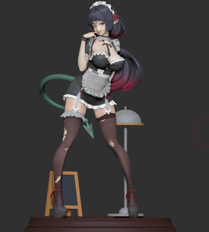 【Pre-order】YM Studio 1/6 Scale Maid Series Jian Xiaodu Resin Statue