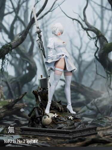 【Pre-order】Anonymous Studio 1/4 Scale & 1/6 Scale NieR Automata 2B Resin Statue