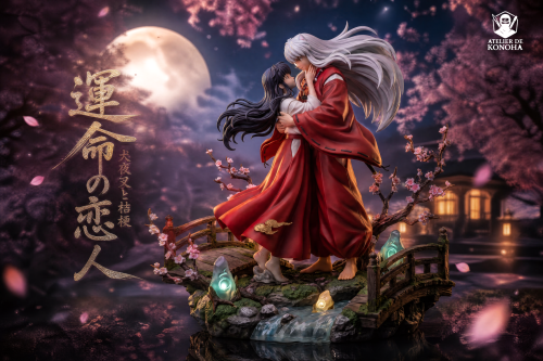 【Pre-order】ATELIER DE KONOHA Studio 1/6 Scale Inuyashah x Kikyo Inuyashah Resin Statue