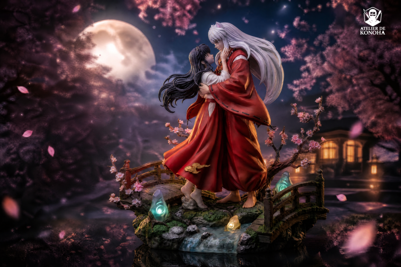 【Pre-order】ATELIER DE KONOHA Studio 1/6 Scale Inuyashah x Kikyo Inuyashah Resin Statue