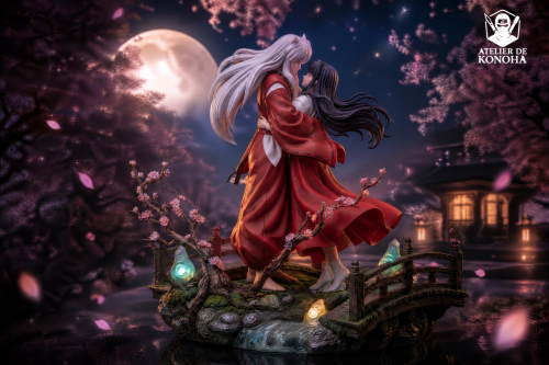 【Pre-order】ATELIER DE KONOHA Studio 1/6 Scale Inuyashah x Kikyo Inuyashah Resin Statue