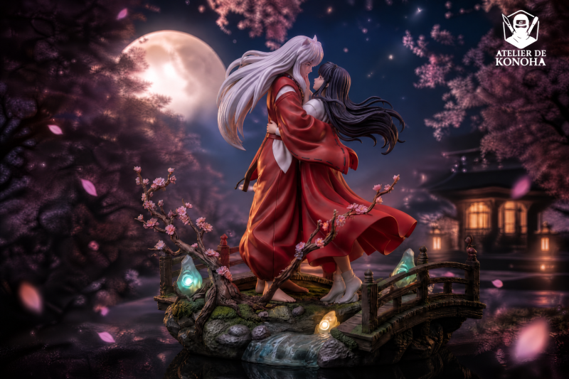 【Pre-order】ATELIER DE KONOHA Studio 1/6 Scale Inuyashah x Kikyo Inuyashah Resin Statue