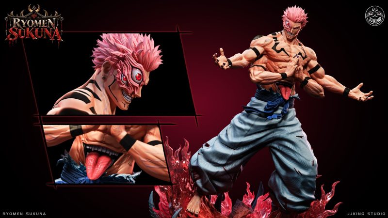 【Pre-order】JJking Studio 1/6 Scale Ryomenh Sukunah Resin Statue