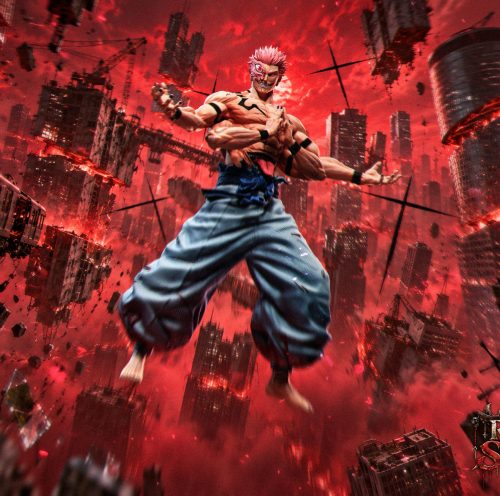 【Pre-order】JJking Studio 1/6 Scale Ryomenh Sukunah Resin Statue