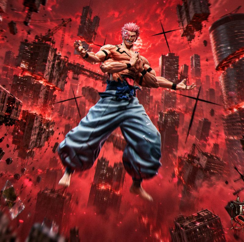 【Pre-order】JJking Studio 1/6 Scale Ryomenh Sukunah Resin Statue