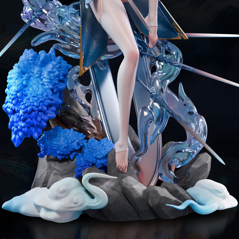 【Pre-order】Rumeng Studio 1/6 Scale Qingxiao Resin Statue