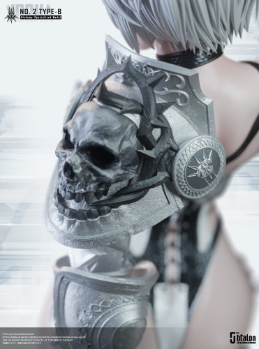 【Pre-order】Dtalon Studio 1/4 Scale Singularity Quadrant Series – YoRHa No.2 Type B Alchemy-Specialized Equipment Resin Statue