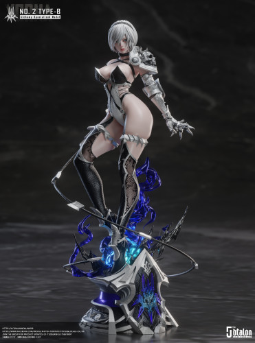 【Pre-order】Dtalon Studio 1/4 Scale Singularity Quadrant Series – YoRHa No.2 Type B Alchemy-Specialized Equipment Resin Statue
