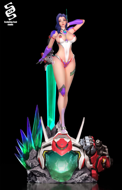 【Pre-order】Sculpting Soul studio 1/4 Scale D.Mon Yuna Lee  Resin Statue