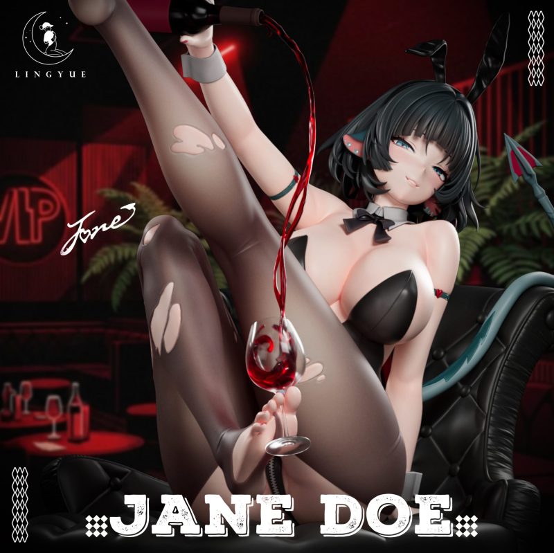 【Pre-order】LINGYUE Studio 1/6 Scale Jane Doe Bunny Girl Resin Statue