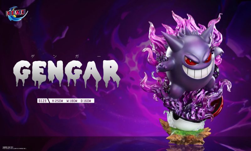 【Pre-order】NTWO Studio Gengar 3.0 Resin Statue
