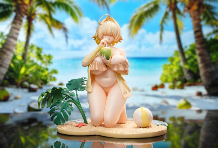 【Pre-order】Yao Meng Meng Studio 1/6 Scale Swimsuit Eleg Resin Statue