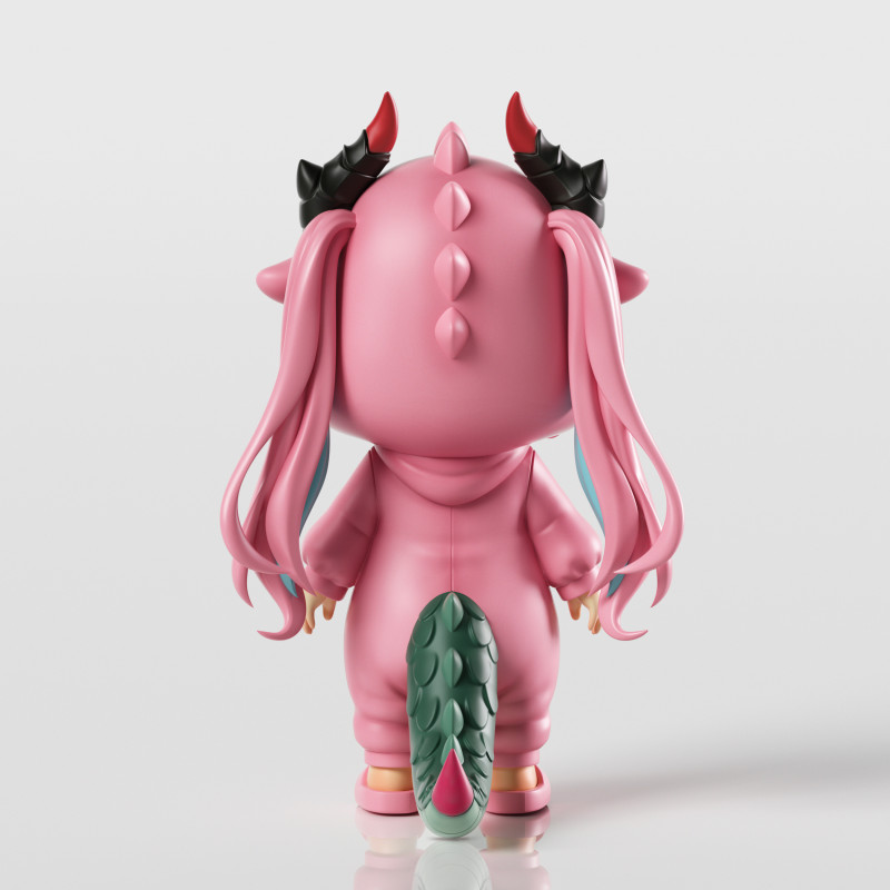 【In Stock】AGC Studio Q version pajamas Yvonne Resin Statue