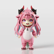 【In Stock】AGC Studio Q version pajamas Yvonne Resin Statue