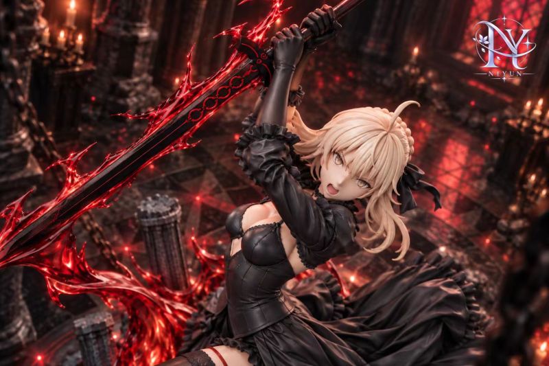 【In Stock】Niyun Studio 1/6 Scale Saber Alter Gown Version Resin Statue