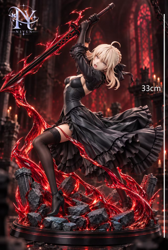 【In Stock】Niyun Studio 1/6 Scale Saber Alter Gown Version Resin Statue