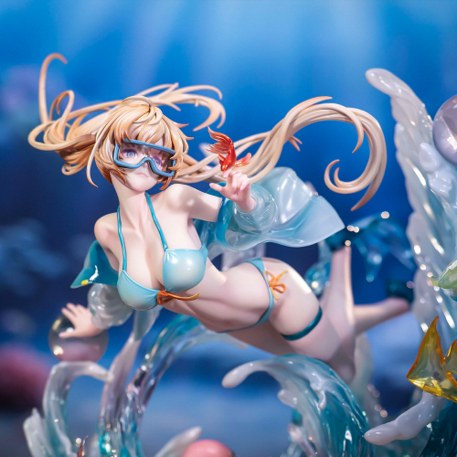 【In Stock】Flying Club Changmo Play Workshop Studio 1/6 Scale Blue Sea Floating Dream - Lan tide Resin Statue