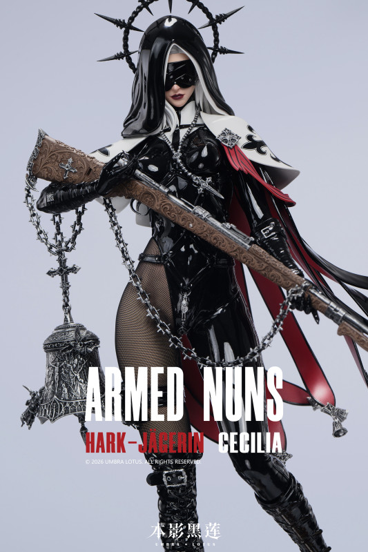 【Pre-order】Black Lotus Studio 1/4 Scale the Sound-Tracking Hunter Cecilia Resin Statue
