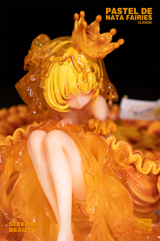 【Pre-order】WeArtDoing Studio Sleeping Beauty-Pastel de Nata Fairies Resin Statue