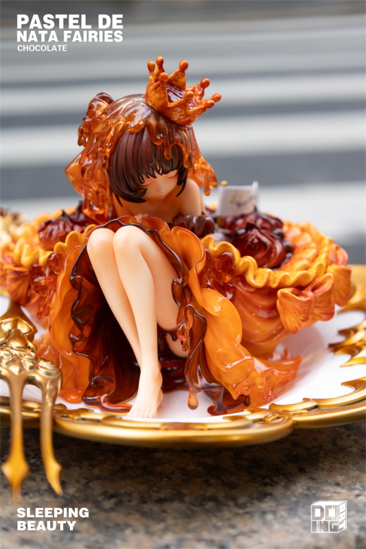 【Pre-order】WeArtDoing Studio Sleeping Beauty-Pastel de Nata Fairies Resin Statue