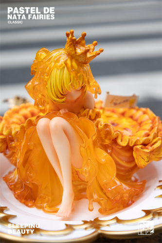 【Pre-order】WeArtDoing Studio Sleeping Beauty-Pastel de Nata Fairies Resin Statue
