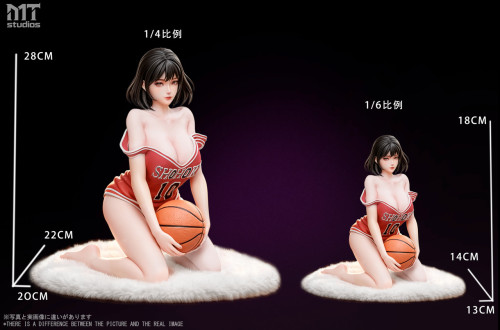 【Pre-order】MT Studio 1/6 & 1/4 Scale Basketball Jersey Girl – Haruko Slam Dunk Resin Statue