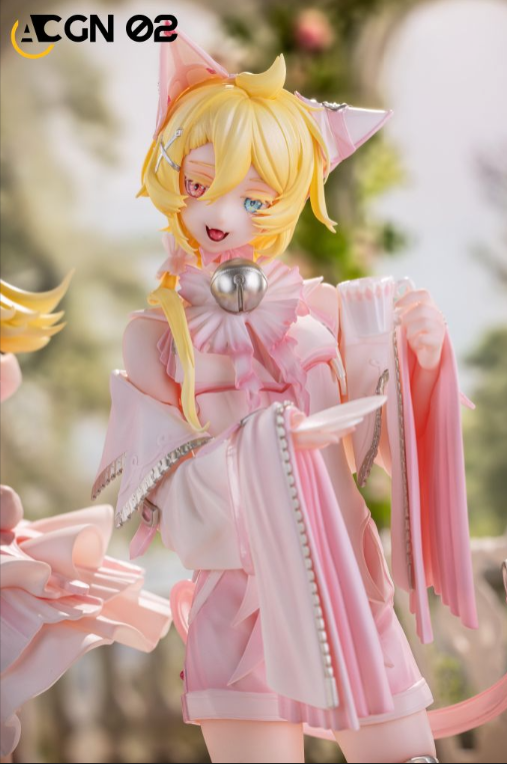 【Pre-order】ACGN 02 STUDIO 1/7 Scale Familiar Twins  Kagamine Len & Kagamine Rin (White, Blue, Pink) Resin Statue