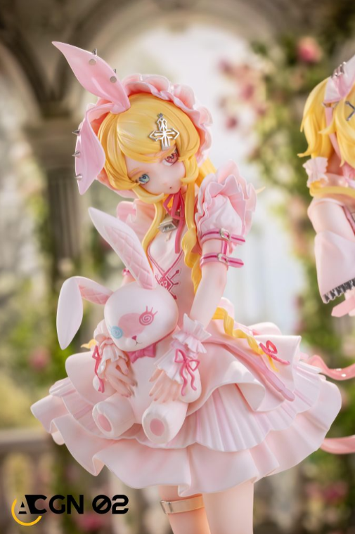 【Pre-order】ACGN 02 STUDIO 1/7 Scale Familiar Twins  Kagamine Len & Kagamine Rin (White, Blue, Pink) Resin Statue