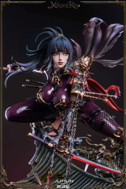 【Pre-order】Juhun Studio 1/4 Scale Kunoichi Mikami Rin Resin Statue