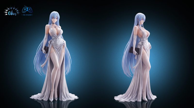 【Pre-order】CDKEY Studio x PG Studio 1/6 Scale Akame ga KILL White dress Esdese Resin Statue