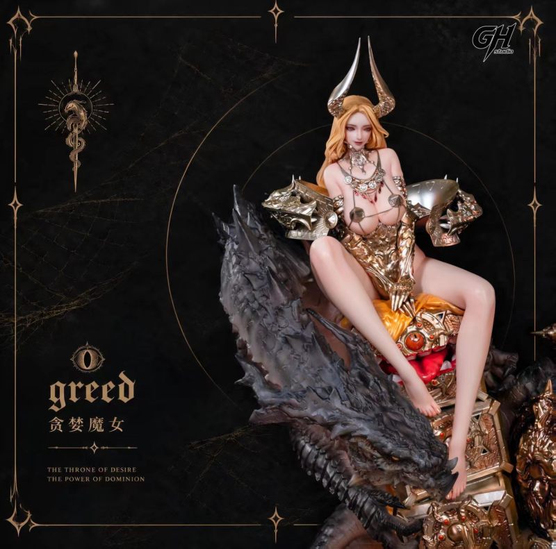 【Pre-order】GuangHan Studio 1/6 Scale The Greedy Witch Resin Statue