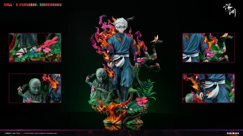 【Pre-order】Abyss Studio 1/6 Scale Hell's Paradise: Jigokuraku Gabimaru Resin Statue