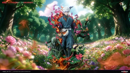 【Pre-order】Abyss Studio 1/6 Scale Hell's Paradise: Jigokuraku Gabimaru Resin Statue