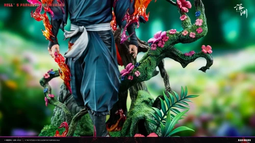 【Pre-order】Abyss Studio 1/6 Scale Hell's Paradise: Jigokuraku Gabimaru Resin Statue
