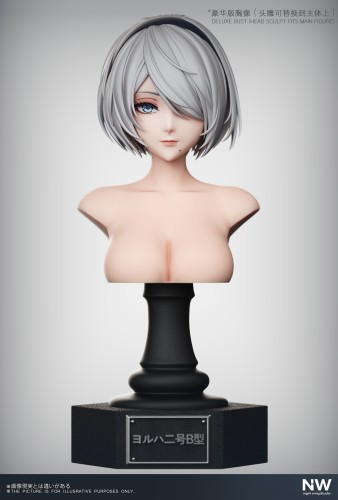 【Pre-order】Night Wing Studio 1/4 & 1/6 Scale YoRHa No.2 Type B Resin Statue
