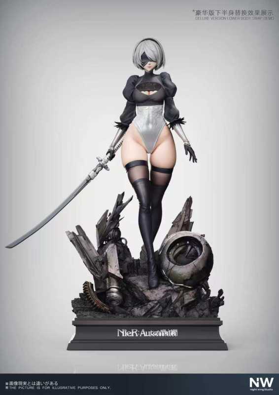 【Pre-order】Night Wing Studio 1/4 & 1/6 Scale YoRHa No.2 Type B Resin Statue