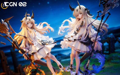 【Pre-order】ACGN 02 Studio 1/7 Scale Young Necrass and Reed Resin Statue