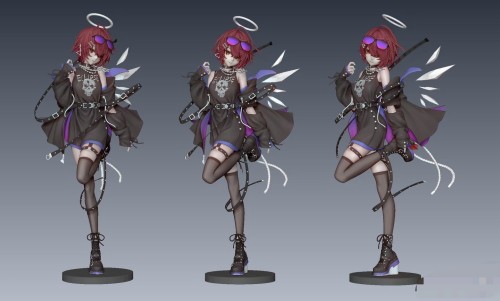 【Pre-order】YJ Studio 1/6 Scale Yabi Exusiai Resin Statue
