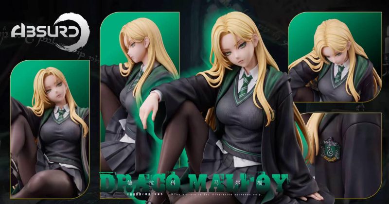【Pre-order】Absurd Studio 1/4 Scale Fan-created work – Gender-swapped Malfoy Resin Statue
