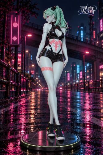 【Pre-order】Lingdao Studio 1/6 Scale Cyberpunk - Rebecca Resin Statue