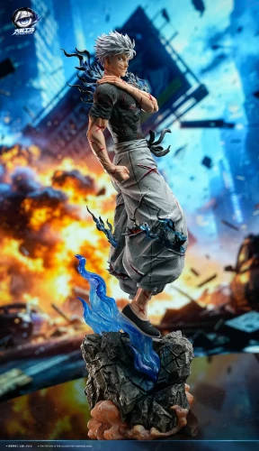 【Pre-order】Liu Yan Gong Fang Studio Satoruh Gojoh Battle Damage Resin Statue
