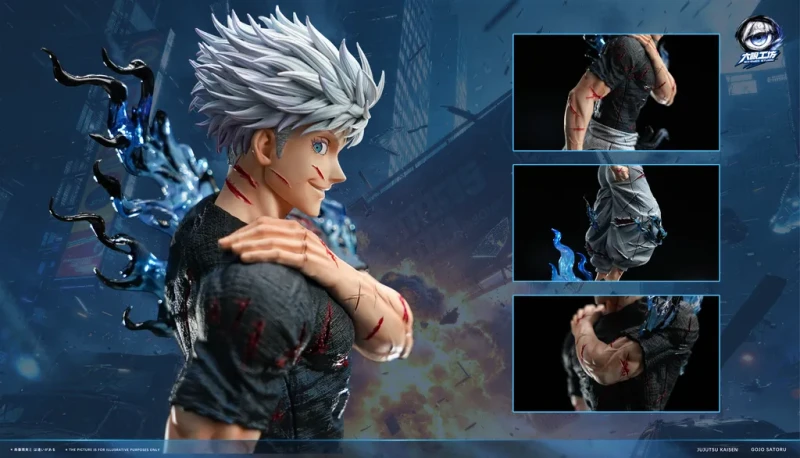 【Pre-order】Liu Yan Gong Fang Studio Satoruh Gojoh Battle Damage Resin Statue