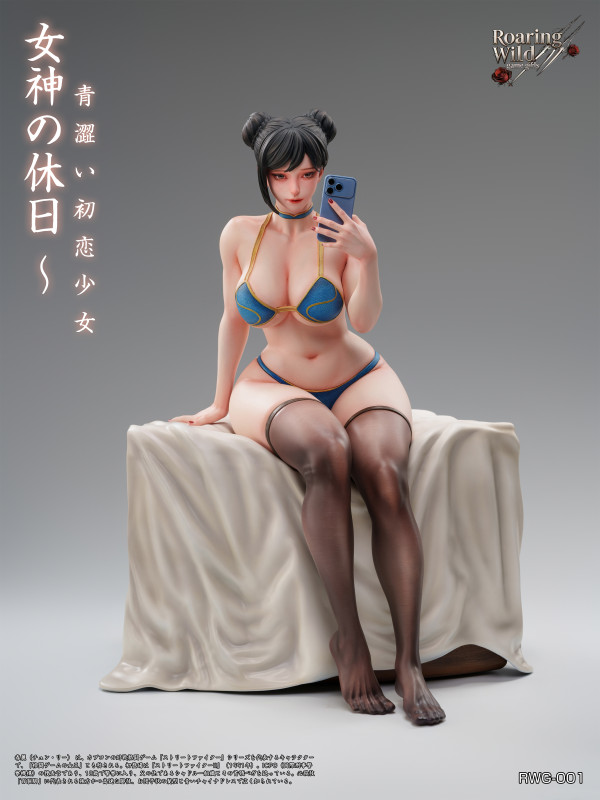 【Pre-order】Roaring Wild Studio 1/4 Scale Goddess’s Vacation – Chun-Li Resin Statue