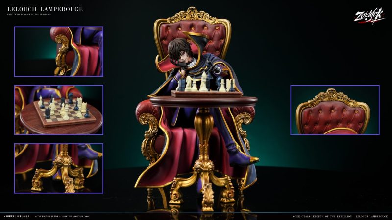 【Pre-order】Zoldyck Studio 1/6 Scale Lelouch vi Britannia Resin Statue