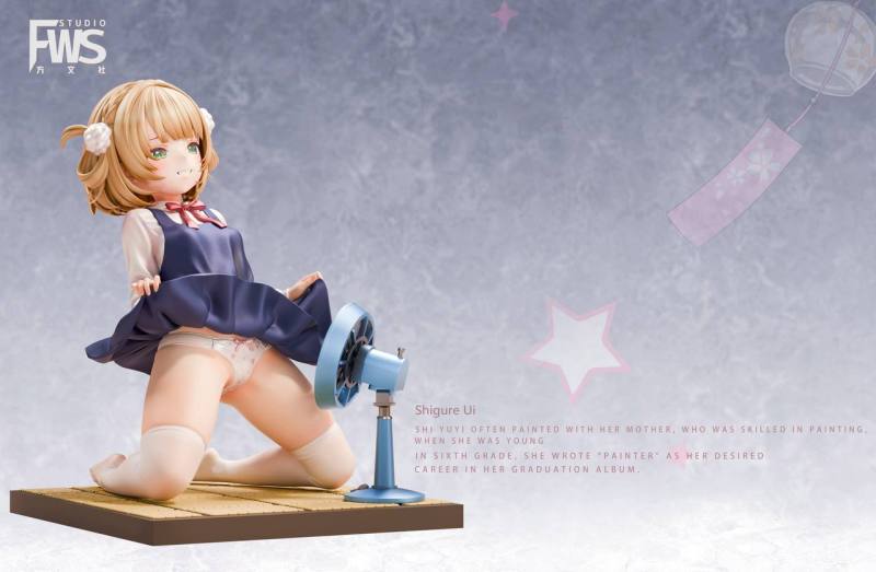 【Pre-order】Fws Studio 1/6 Scale Tail End of Summer – Shigure Ui Resin Statue